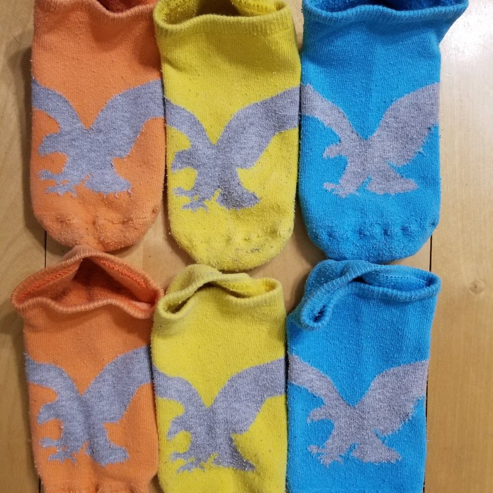 Mens AEO American Eagle ankle socks (3 pairs)